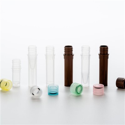 Μικροαυτόματα καλύμματα σωλήνων με σπείρωμα Clear Color